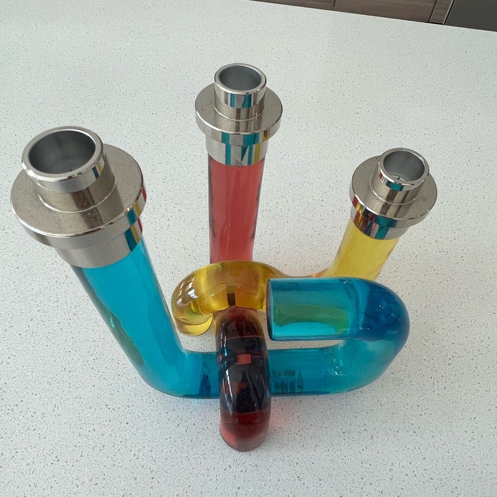 Jonathan Adler POMPIDOU ACRYLIC CANDLEHOLDER